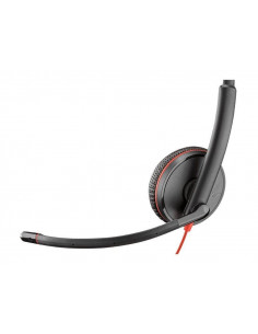 Casti Poly Blackwire 3225 / USB-C/A / Black 2