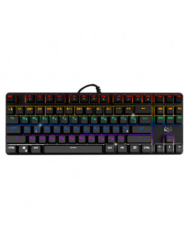 Tastatura Gaming SVEN KB-G9150 RGB / Blue switches / USB / 1.8m / Black