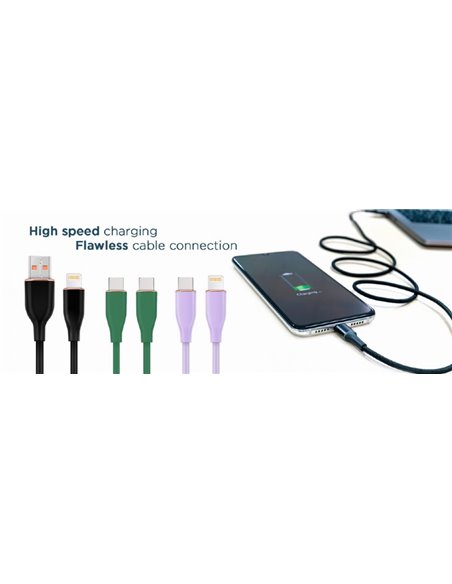 Cablu Type-C - Type-C Cablexpert CC-USB2S-CMCM-1.5M-BK / 1.5 m/ Black