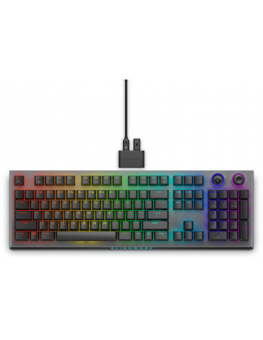 Tastatura Gaming Wireless tri-mode Dell Alienware AW920K / CHERRY MX Red/ Dark Side of the Moon