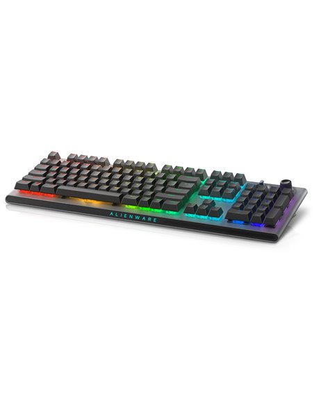 Трехрежимная беспроводная игровая клавиатура Dell Alienware AW920K / CHERRY MX Red/ Dark Side of the Moon