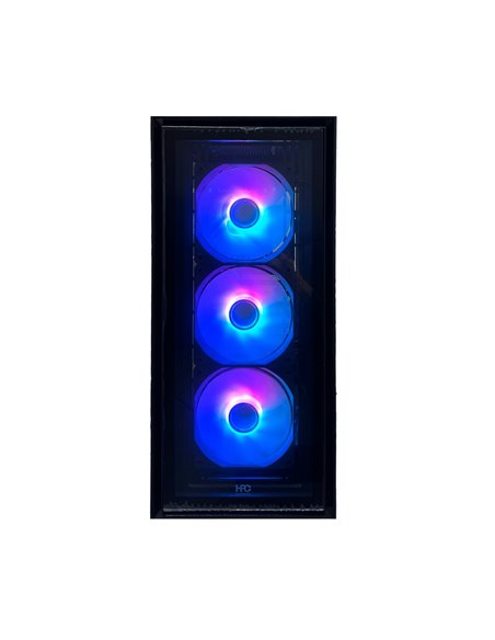 Корпус HPC C-09 / 650W / Side panel / 4x120cm ARGB fans / ATX / Black