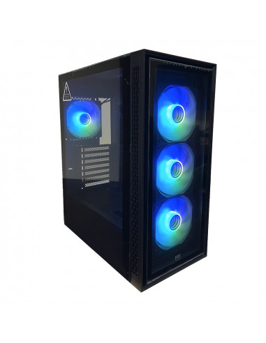 Корпус HPC C-09 / 650W / Side panel / 4x120cm ARGB fans / ATX / Black