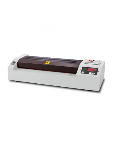 Qsmile LM320 A3, Rollers: 2(hot shoe), Reverse, Input width: 320 mm,Speed: 60 cm/min, Min Film thickness: 50(2*25) microns, M...
