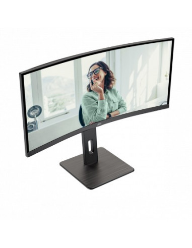 34.0” Monitor Gaming AOC CU34P3CV/ Curved/ 1ms/ 21:9/ 100Hz/ Black