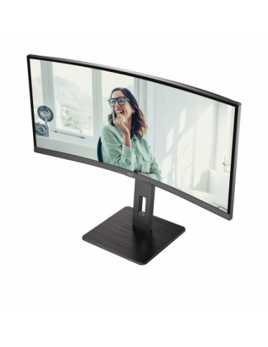 34.0” Игровой Монитор AOC CU34P3CV/ Curved/ 1ms/ 21:9/ 100Hz/ Black