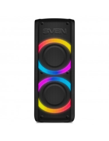 Boxa portabila SVEN PS-710 Black / 100W / Bluetooth / NFC / FM tuner / USB / microSD