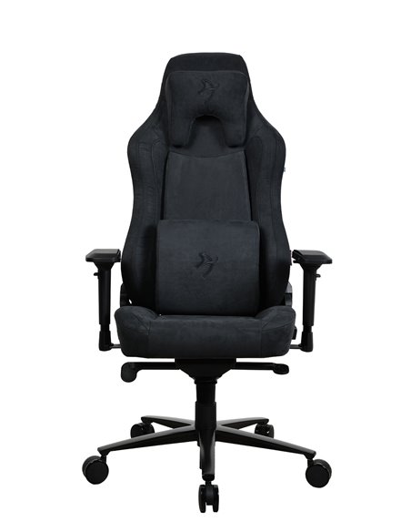 Fotoliu Gaming AROZZI Vernazza SuperSoft Fabric / 135-145kg / 165-190cm / Pure Black