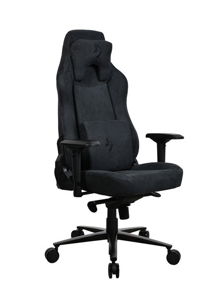 Игровое кресло AROZZI Vernazza SuperSoft Fabric / 135-145kg / 165-190cm / Pure Black