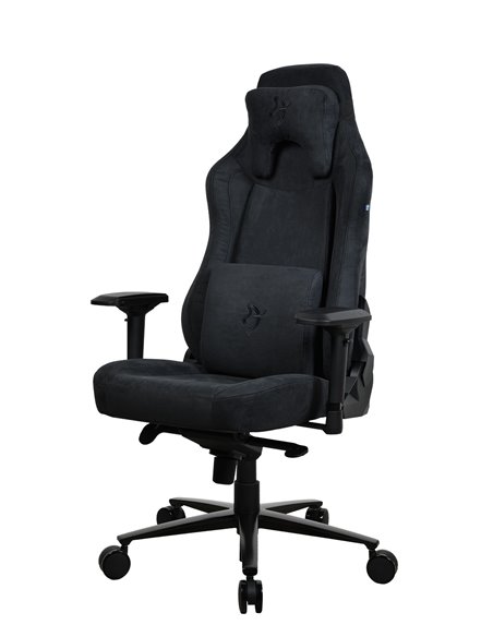 Fotoliu Gaming AROZZI Vernazza SuperSoft Fabric / 135-145kg / 165-190cm / Pure Black