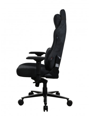 Игровое кресло AROZZI Vernazza SuperSoft Fabric / 135-145kg / 165-190cm / Pure Black