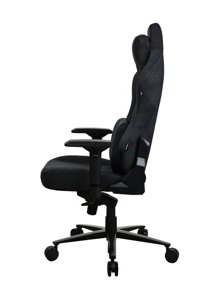 Fotoliu Gaming AROZZI Vernazza SuperSoft Fabric / 135-145kg / 165-190cm / Pure Black