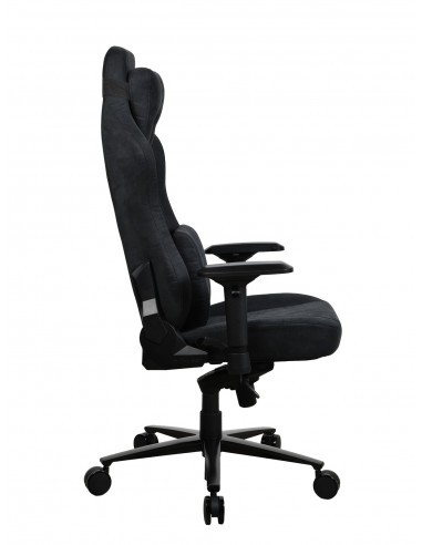 Игровое кресло AROZZI Vernazza SuperSoft Fabric / 135-145kg / 165-190cm / Pure Black