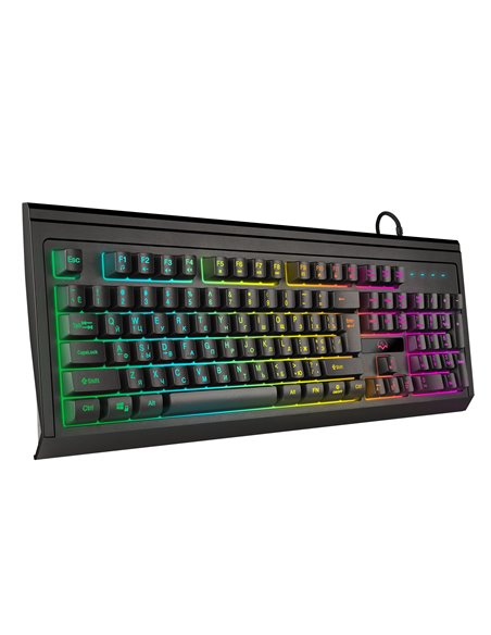 Tastatura Gaming programabila SVEN KB-G8400 / USB / RGB backlight / Black