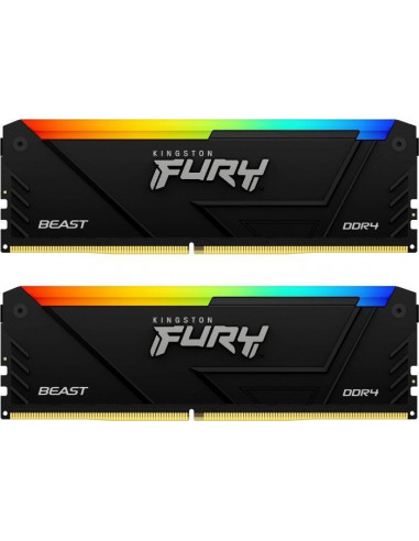 Memorie operativa Kingston FURY Beast DDR4 RGB DDR4-3600 64GB (Kit of 2*32GB)