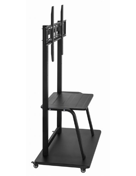 Напольная подставка для телевизора на колесиках 37” - 100”, Gembird ”TVS-100F-01”, Black