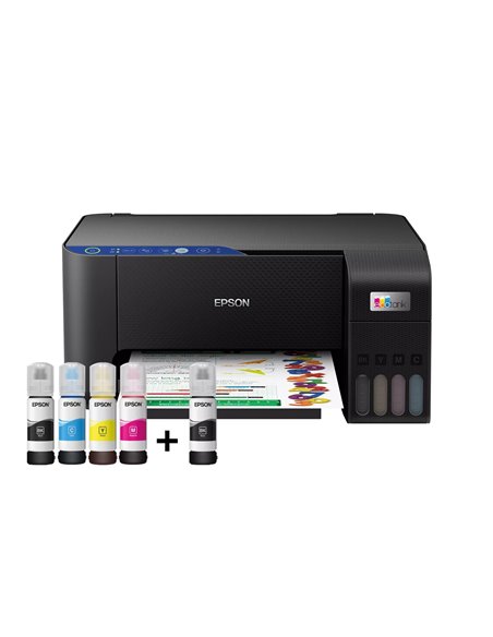 МФУ с CISS Epson EcoTank L3251 / A4 / Wi-Fi / Black