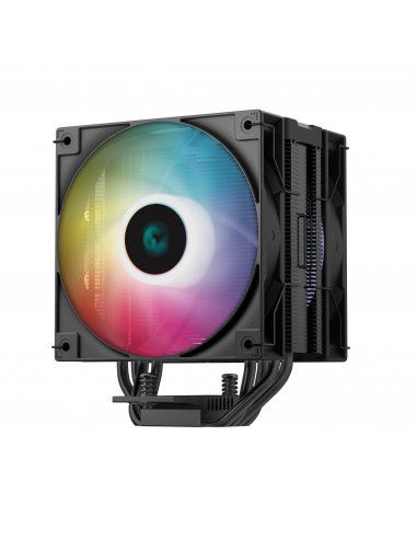 Кулер DEEPCOOL AG400 DIGITAL PLUS/ Universal/ 220W/ 500~2100rpm/ <31.6dBA/ 75.89CFM/ Black