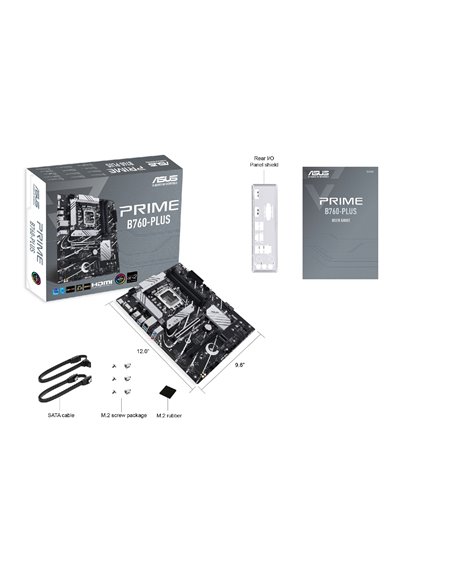 Placa de baza ASUS PRIME B760-PLUS / 1700 / B760 / DDR5 / ATX
