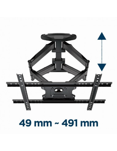 Suport TV de perete pentru 32-75”, Gembird ”WM-75ST-01”
