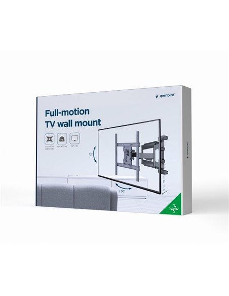 Suport TV de perete pentru 32-75”, Gembird ”WM-75ST-01”
