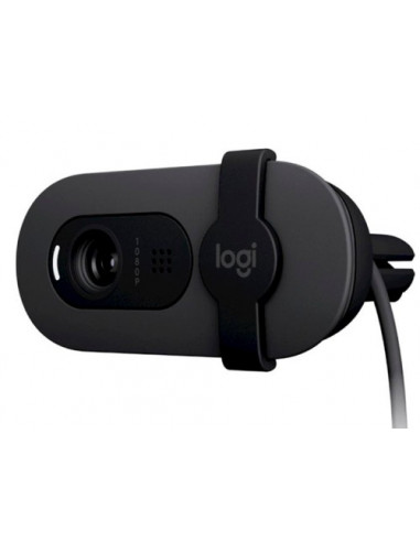Веб-камера Logitech Brio 105 / 1080p/30fps / privacy shutter / mic / USB-A / Graphit