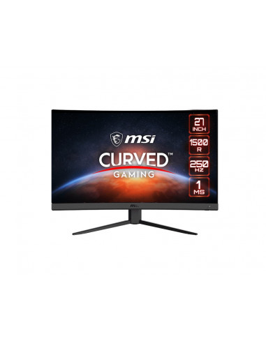 27.0” Monitor Gaming MSI G27C4X/ Curved/ 1ms/ 250Hz/ Black