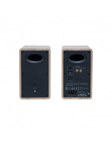 Boxe Edifier M60 Classic Oak/ 66W / Hi-Res Audio / LDAC / USB-C audio