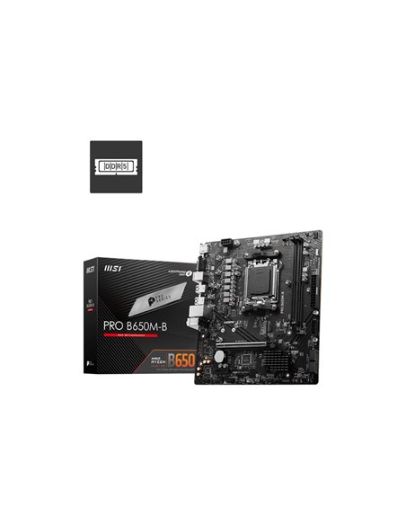 Материнская плата MSI PRO B650M-B / AM5 / B650 / DDR5 / mATX