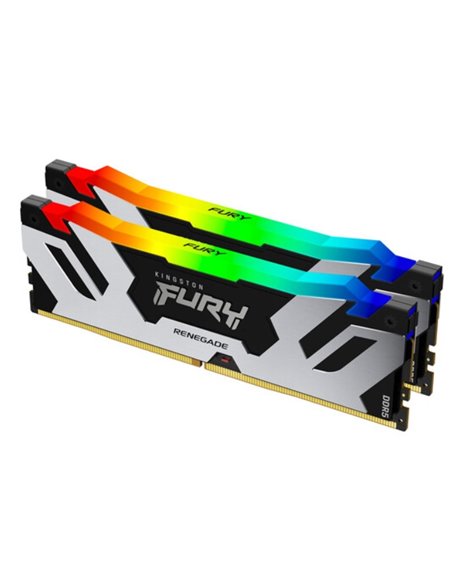 Оперативная память Kingston FURY Renegade Silver RGB DDR5-6400 32GB (Kit of 2*16GB) Оперативная память Kingston FURY Renegade Silver RGB DDR5-6400 32GB (Kit of 2*16GB)