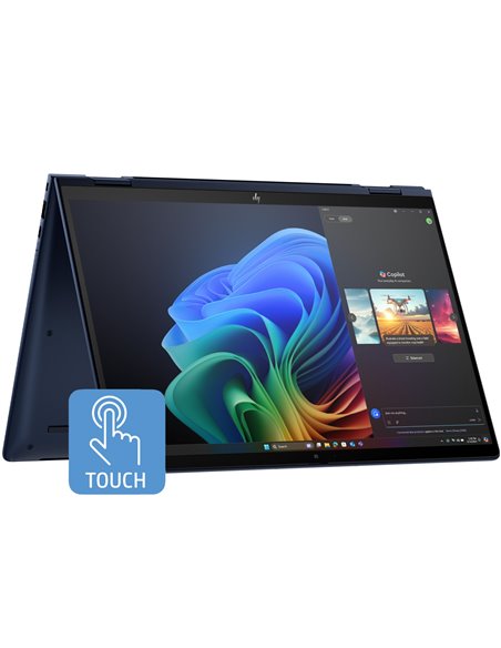 Laptop 14.0” HP EliteBook X Flip G1i/ WUXGA/ Touch/ Intel Core Ultra 7 258V/ 32GB/ 1TB SSD/ Win11Pro/ Atmospheric Blue