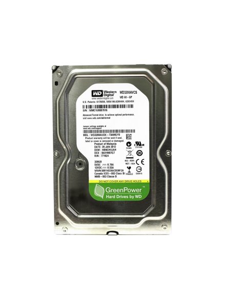 3.5” HDD Western Digital WD5000AVCS AV-GP / 500GB / IntelliPower / 16MB