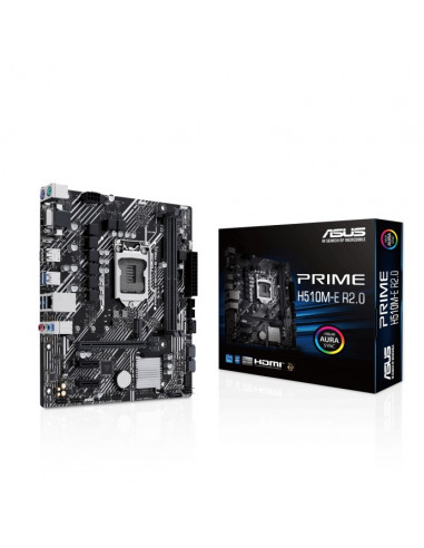 Placa de baza ASUS PRIME H510M-E R2.0 / 1200 / H470 / DDR4 / mATX