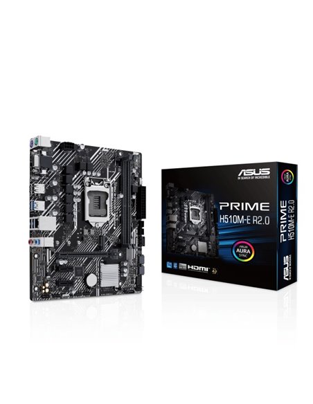 Placa de baza ASUS PRIME H510M-E R2.0 / 1200 / H470 / DDR4 / mATX