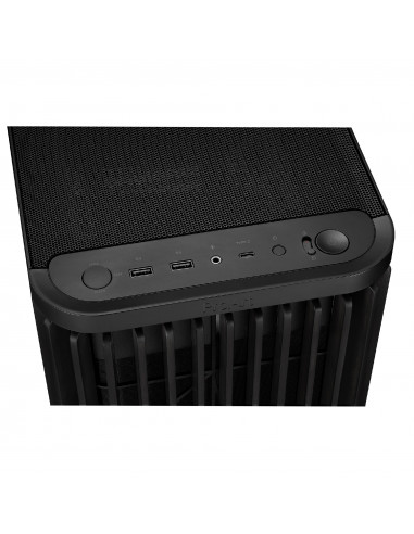 Корпус ASUS ProArt PA401 Wood Edition/ no PSU / 2x160mm, 1x120mm fan/ ATX/ Black