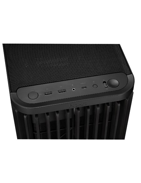 Carcasa ASUS ProArt PA401 Wood Edition/ no PSU / 2x160mm, 1x120mm fan/ ATX/ Black