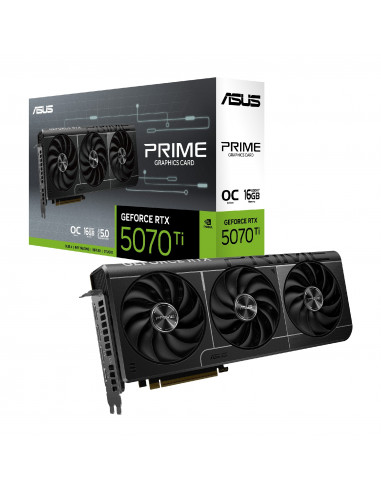 Placa video ASUS PRIME GeForce RTX 5070 Ti OC Edition / 16GB / GDDR7 / 256bit