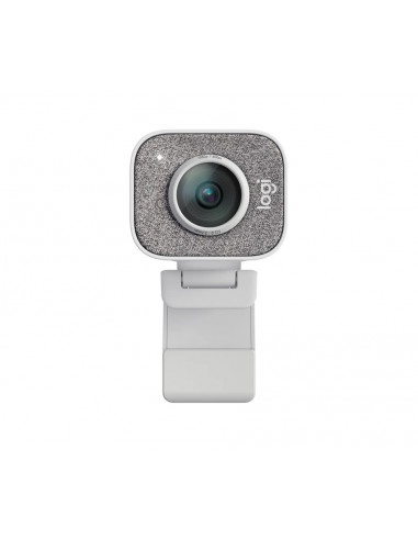 Logitech StreamCam - OFF WHITE - 5-ft cable USB 3.1 Gen 1 Type-C - Monitor Mount -Tripod Mount - USB - N/A - EMEA