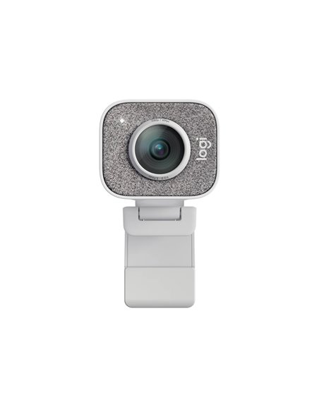 Logitech StreamCam - OFF WHITE - 5-ft cable USB 3.1 Gen 1 Type-C - Monitor Mount -Tripod Mount - USB - N/A - EMEA