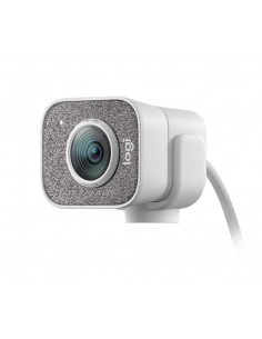 Logitech StreamCam - OFF WHITE - 5-ft cable USB 3.1 Gen 1 Type-C - Monitor Mount -Tripod Mount - USB - N/A - EMEA 2