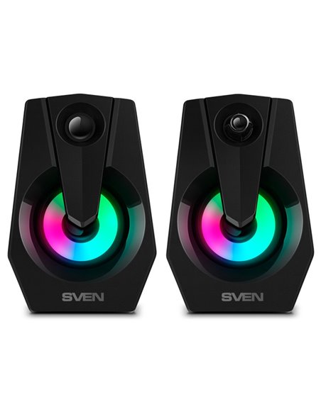 Boxe SVEN 370 / 6W / USB power / RGB / Black