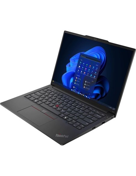 Ноутбук 14” Lenovo ThinkPad E14 Gen6/ WUXGA/ Intel Core Ultra 7 155H/ 16GB/ 512GB SSD/ Black