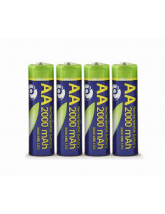 EnerGenie EG-BA-AA20R4-01 Ni-MH rechargeable AA batteries, 2000mAh, 4pcs blister pack