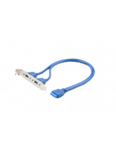 Adaptor Gembird CC-USB3-RECEPTACLE, Dual USB 3.0 receptacle on bracket 2