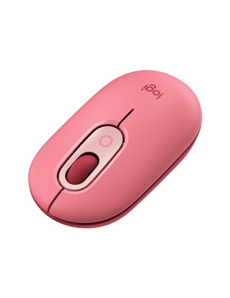Logitech POP Mouse Wireless Mouse with Customizable Emoji, Multi-device, SilentTouch, SmartWheel, 2 Programmable buttons, Hea...