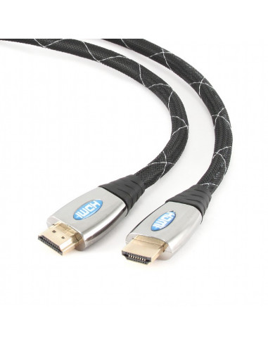 Cable HDMI Cablexpert CCPB-HDMI-15, HDMI v.1.3, Premium quality standard speed HDMI cable, 4.5 m, blister package