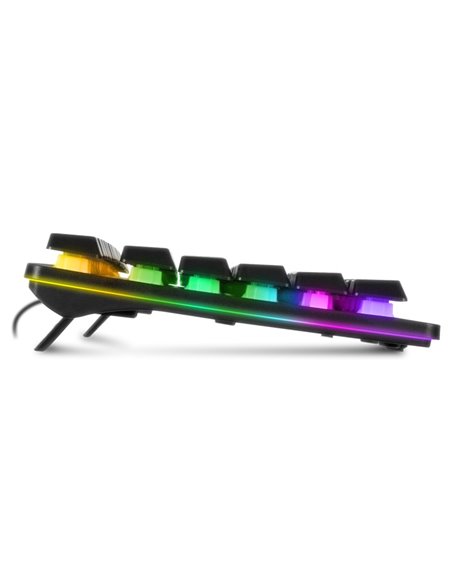 SVEN KB-G8000 Gaming Keyboard, membrane with tactile feedback,105 keys, 20 Fn-keys, Backlight, 1.8m, USB, Рус/Укр/Eng, Black