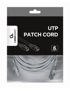 UTP Cat6 Patch cord, 5 m, Grey 2
