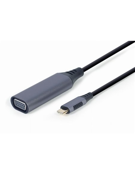 Адаптер Gembird A-USB3C-VGA-01, USB Type-C to VGA