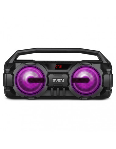 Портативная Колонка SVEN PS-415 Black / 12W / Bluetooth / FM tuner / USB / microSD